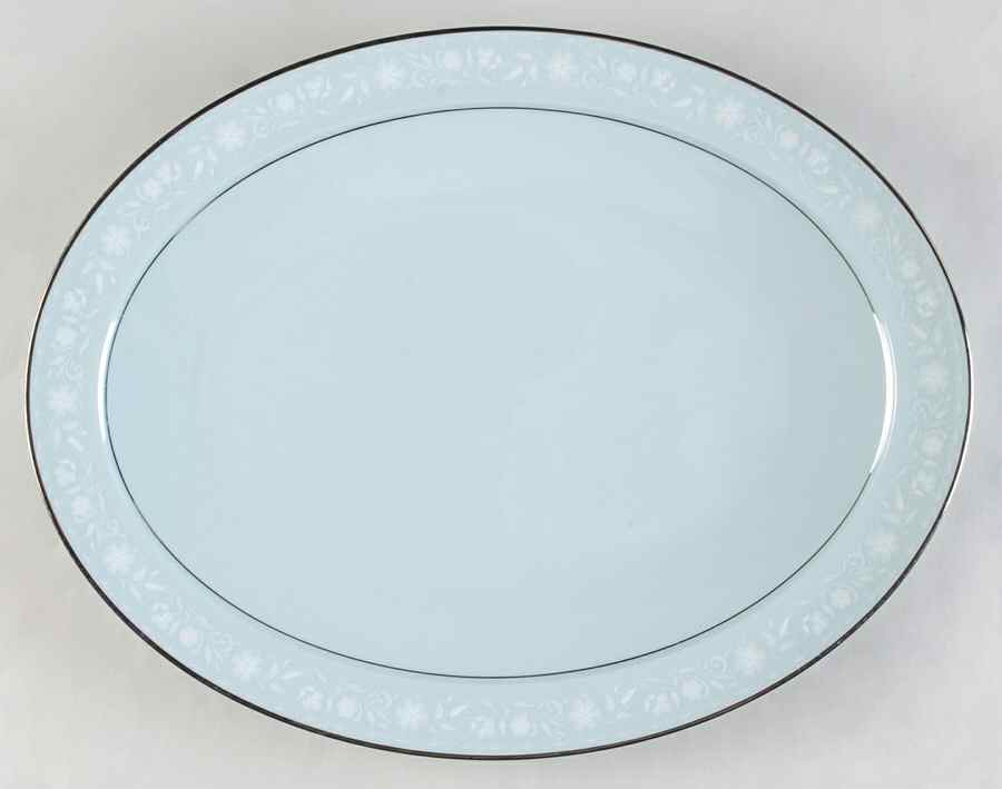 Love Song 16" Oval Serving Platter by Noritake-1