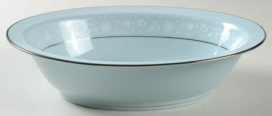 Love Song 10" Oval Vegetable Bowl by Noritake-1