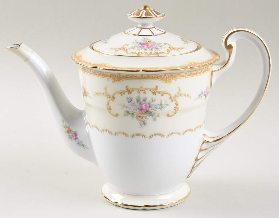 Lotus Teapot & Lid by Noritake-1