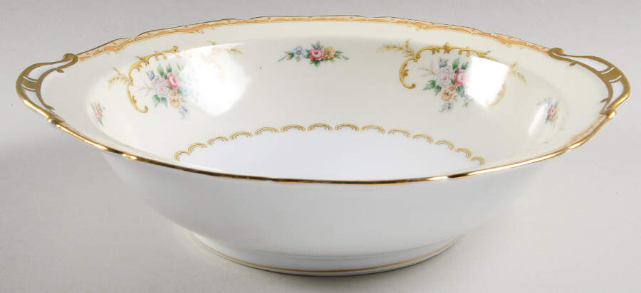Lotus 10" Round Vegetable Bowl by Noritake-1