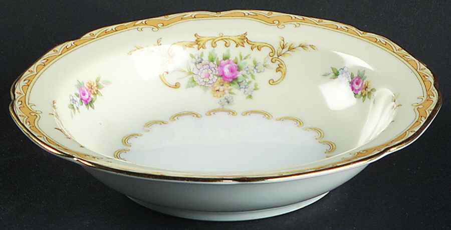 Lotus Rim Fruit/Dessert (Sauce) Bowl by Noritake-1