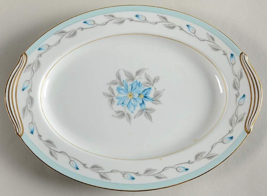 Louise 11" Oval Serving Platter by Noritake-1