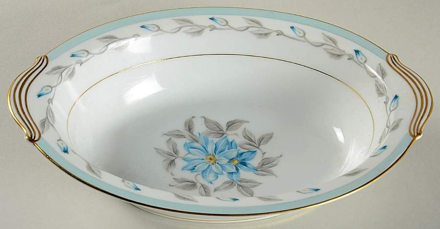Louise 10" Oval Vegetable Bowl by Noritake-1