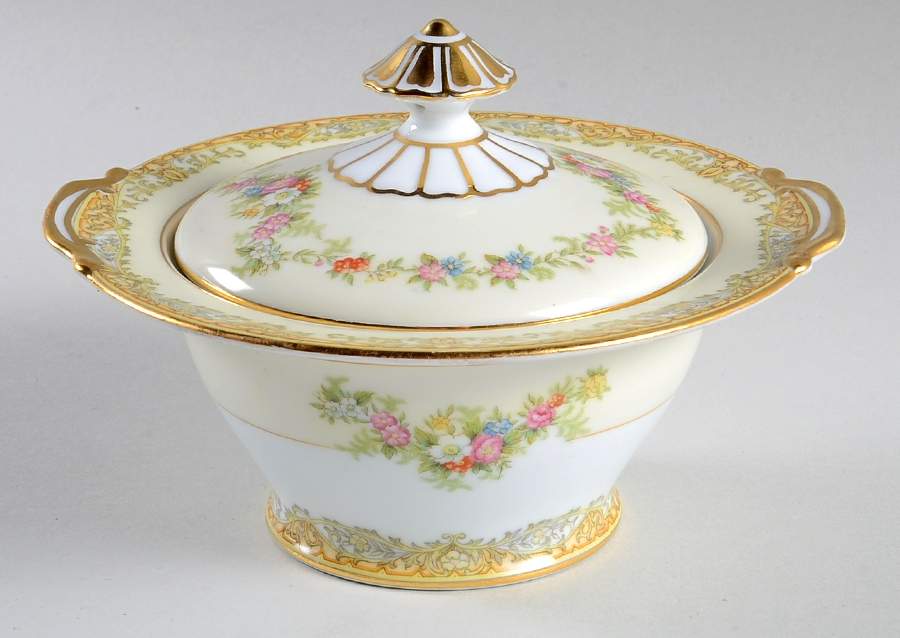 Loyalo Sugar Bowl & Lid by Noritake-1