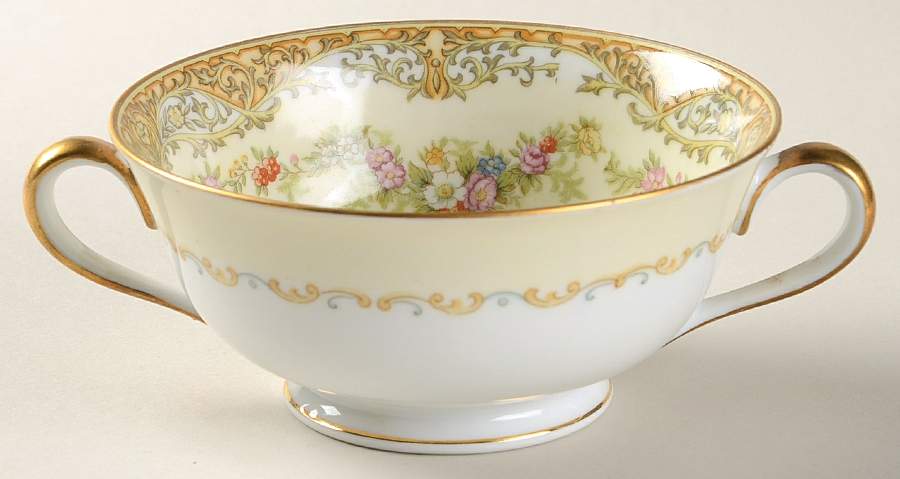 Loyalo Footed Cream Soup Bowl by Noritake-1