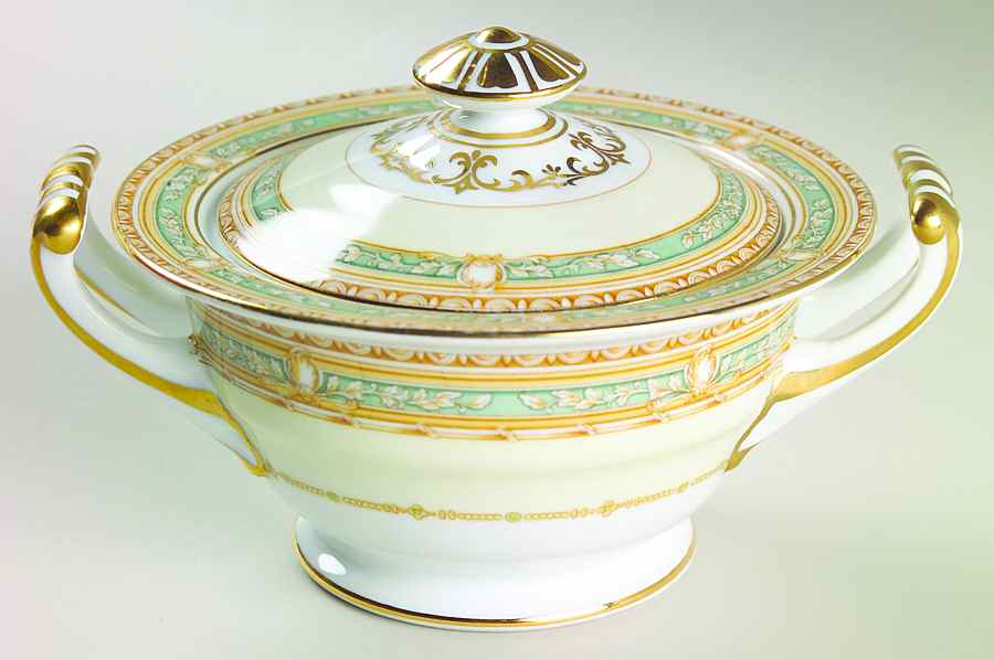 Lucetta Sugar Bowl & Lid by Noritake-1