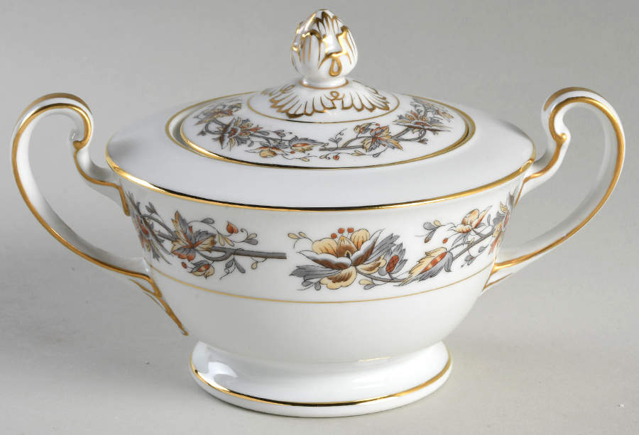 Lucerne Sugar Bowl & Lid by Noritake-1