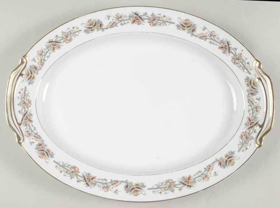 Lucerne 16" Oval Serving Platter by Noritake-1