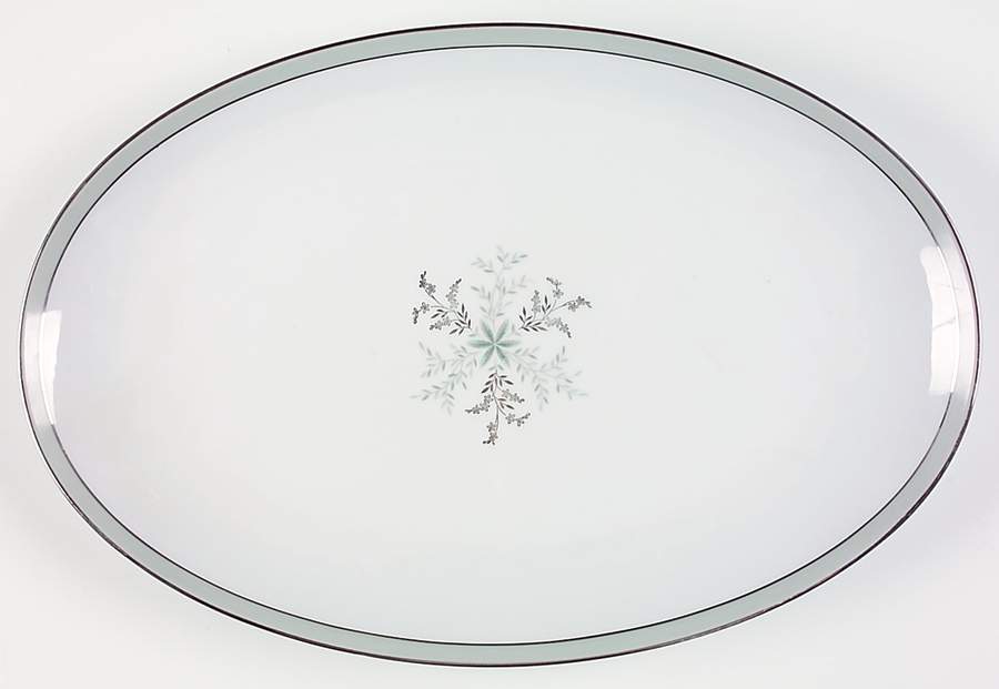 Lucille 16" Oval Serving Platter by Noritake-1