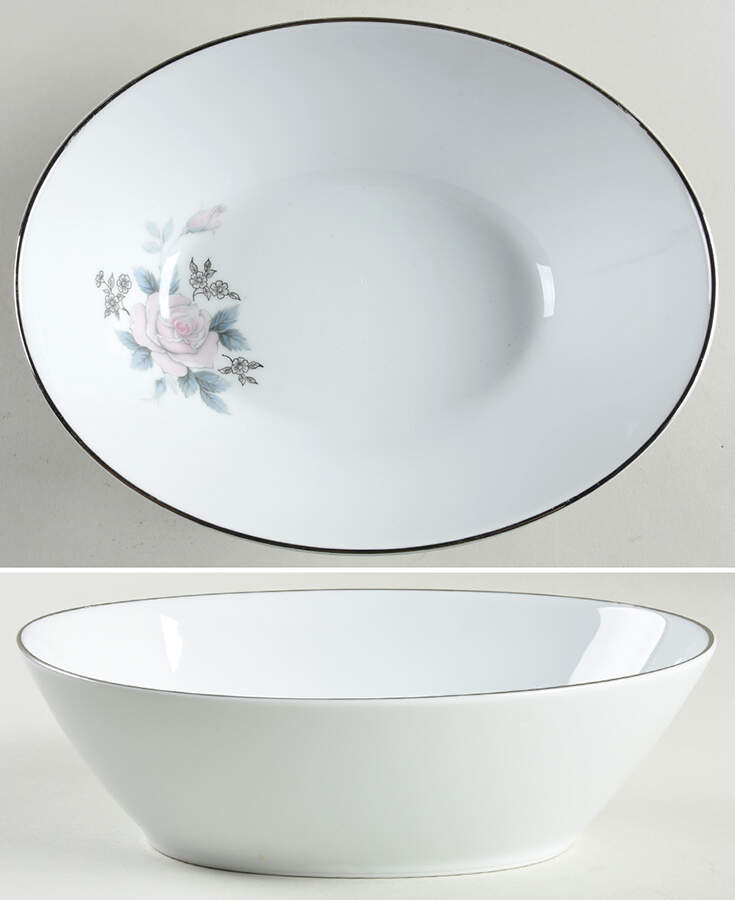 Lucia 9" Oval Vegetable Bowl by Noritake-1
