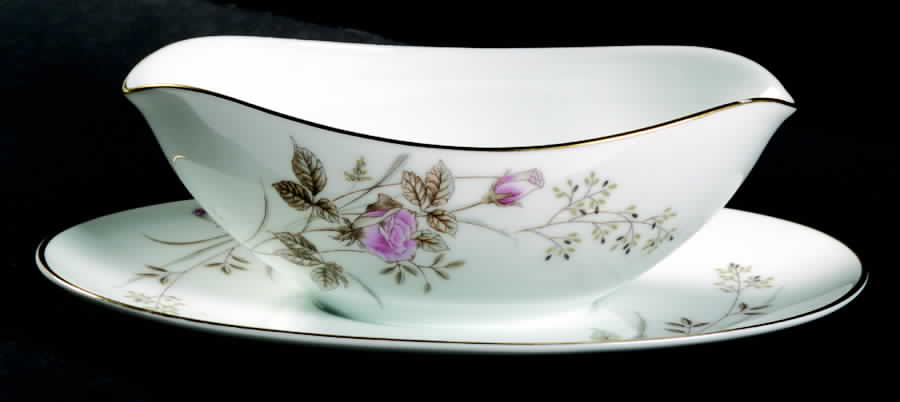 Luise Gravy Boat with Attached Underplate by Noritake-1