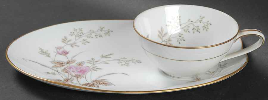 Luise Snack Plate & Cup Set by Noritake-1