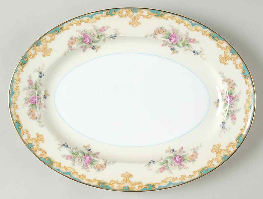 Luray 11" Oval Serving Platter by Noritake-1