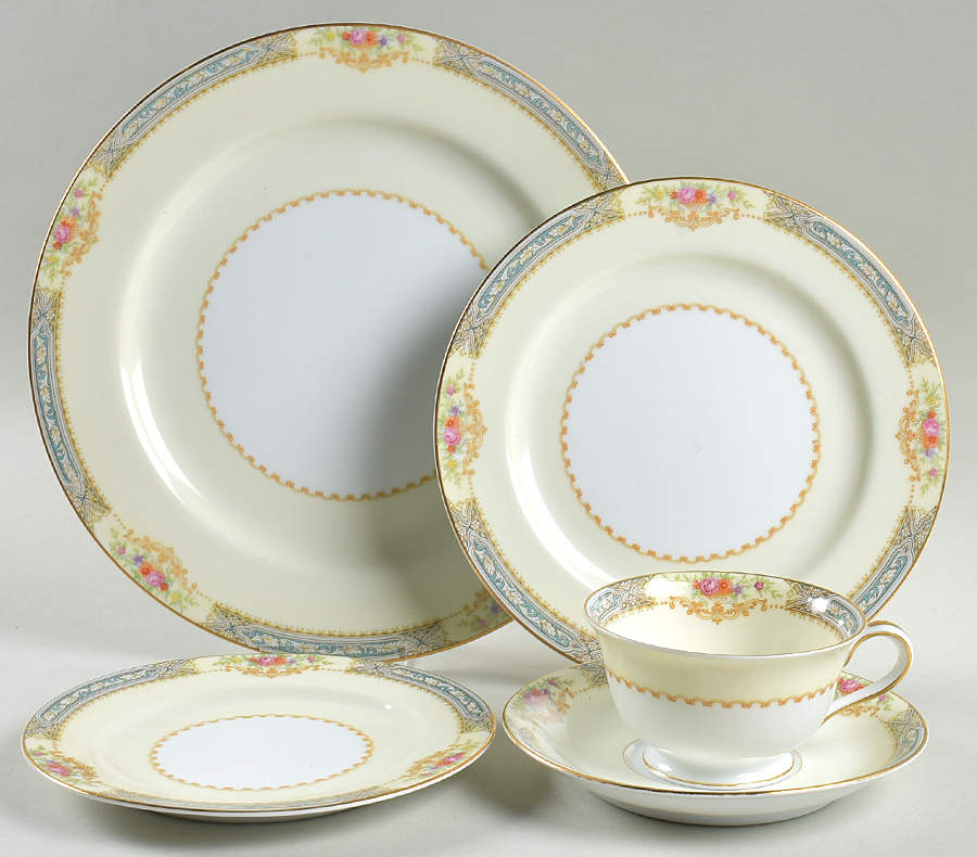 Lurline 5 Piece Place Setting by Noritake-1