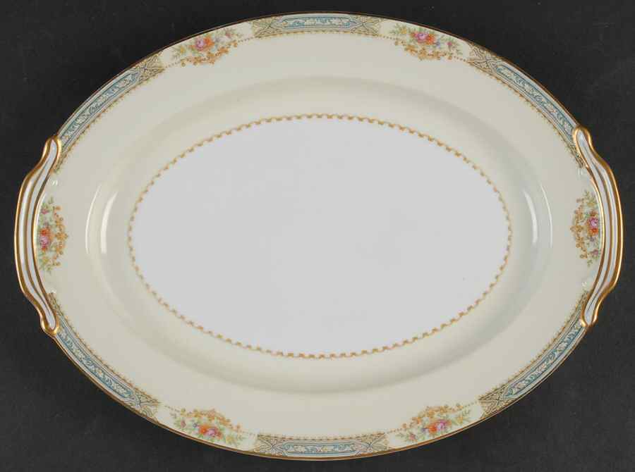 Lurline 13" Oval Serving Platter by Noritake-1