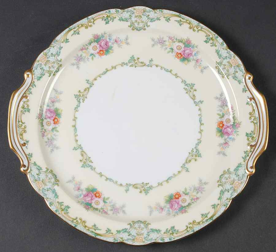 Luxoria Handled Cake Plate by Noritake-1