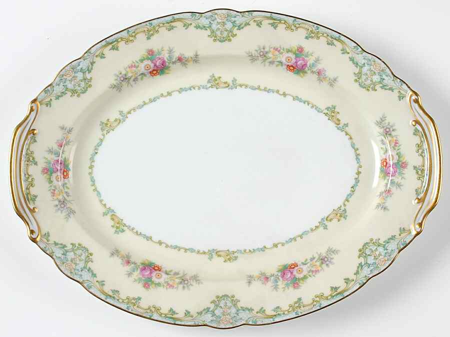 Luxoria 13" Oval Serving Platter by Noritake-1