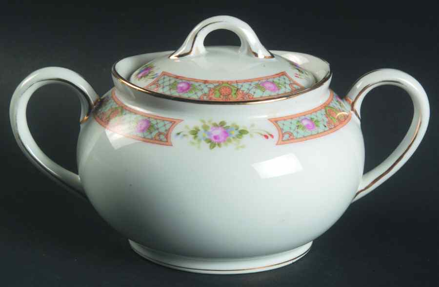The Luzon Sugar Bowl & Lid by Noritake-1