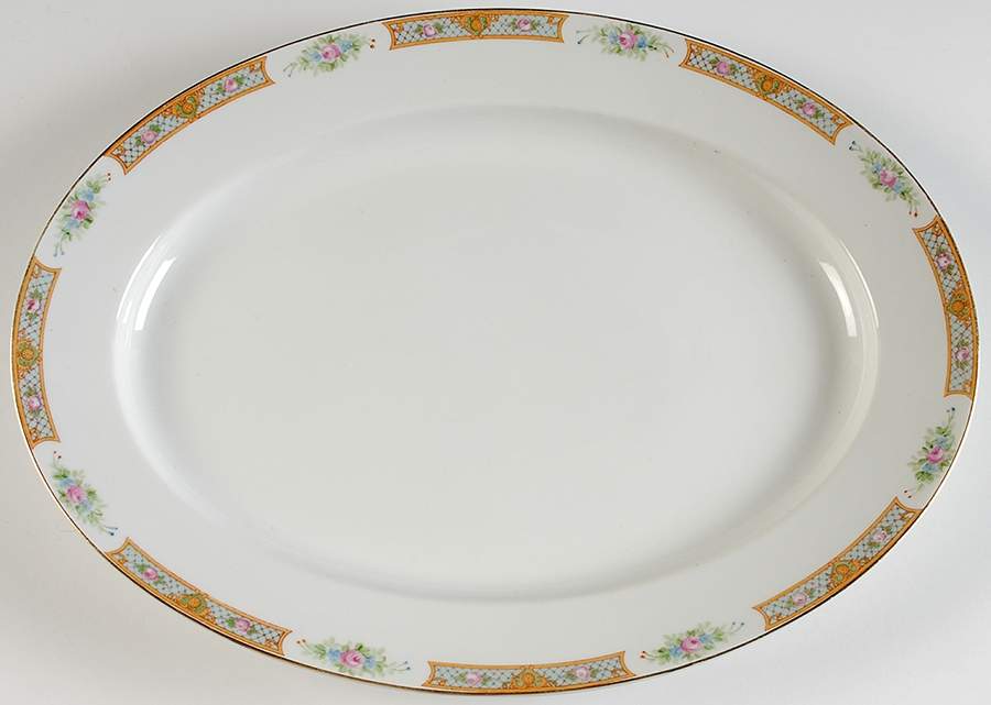 The Luzon 16" Oval Serving Platter by Noritake-1