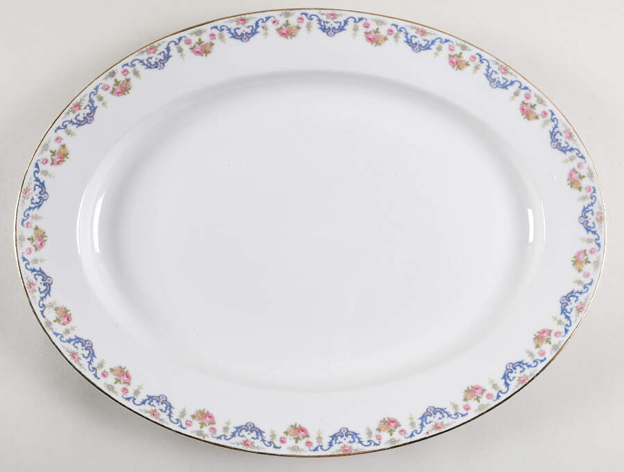 Luzano, The 16" Oval Serving Platter by Noritake-1