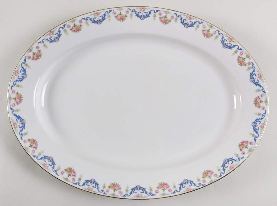 Luzano, The 13" Oval Serving Platter by Noritake-1