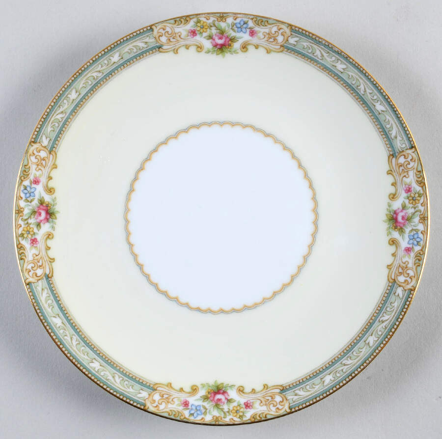 Lynbrook Dessert Plate/Cream Soup Saucer for Footed Bowl by Noritake-1