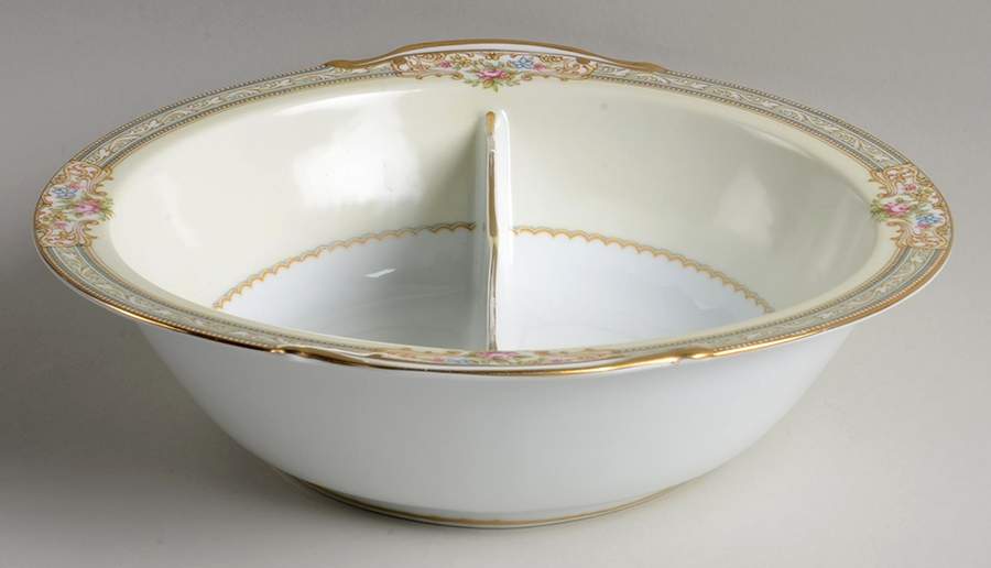 Lynbrook Round Divided Vegetable Bowl by Noritake-1