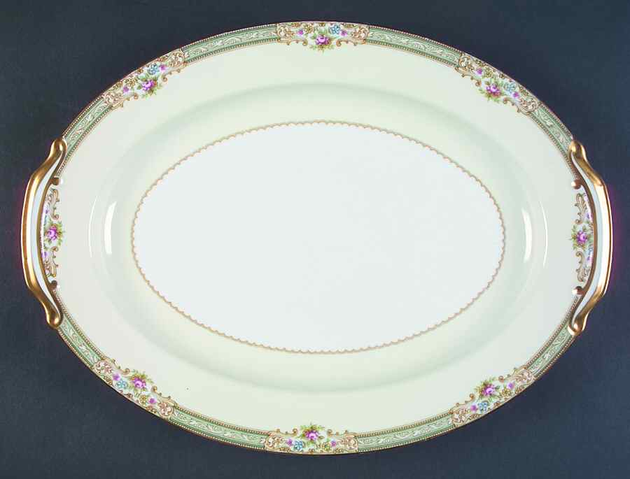 Lynbrook 16" Oval Serving Platter by Noritake-1