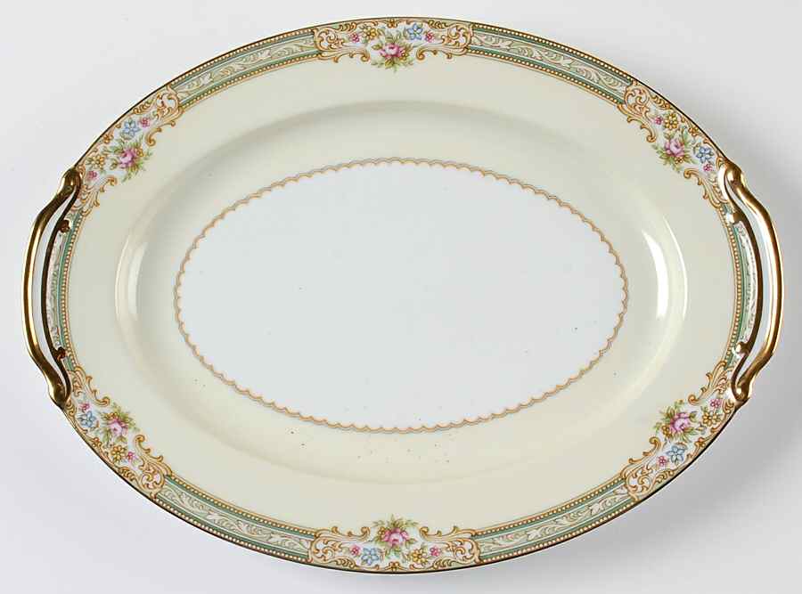 Lynbrook 11" Oval Serving Platter by Noritake-1