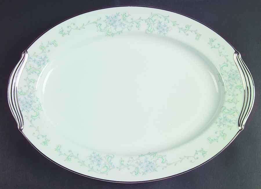 Lyndon 13" Oval Serving Platter by Noritake-1