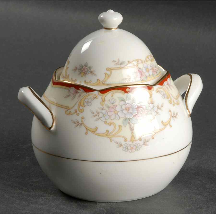 Lyndhurst Sugar Bowl & Lid by Noritake-1