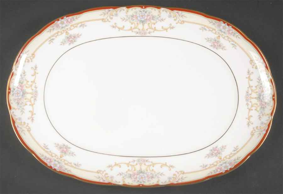 Lyndhurst 14" Oval Serving Platter by Noritake-1