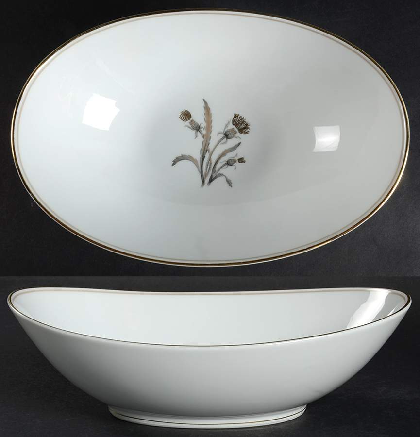 Lynne 9" Oval Vegetable Bowl by Noritake-1