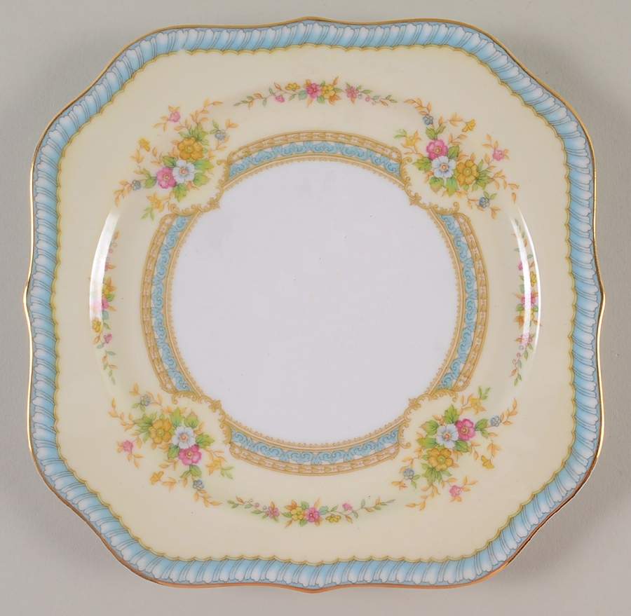 Lynrose Square Salad Plate by Noritake-1