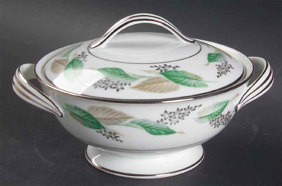 Lynwood Sugar Bowl & Lid by Noritake-1