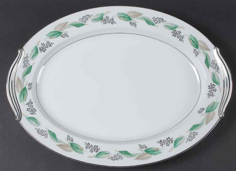 Lynwood 16" Oval Serving Platter by Noritake-1
