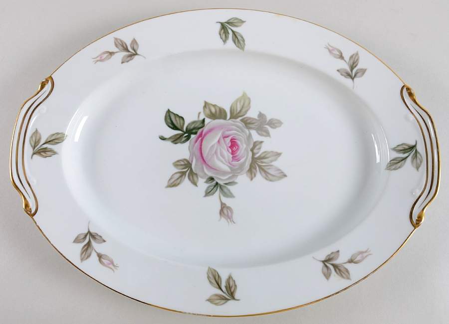 Lyric (519) 16" Oval Serving Platter by Noritake-1