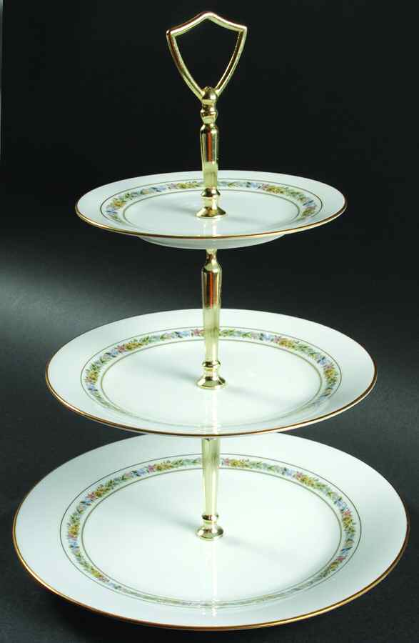 Macon 3-Tiered Serving Tray (DP, SP, BB) by Noritake-1