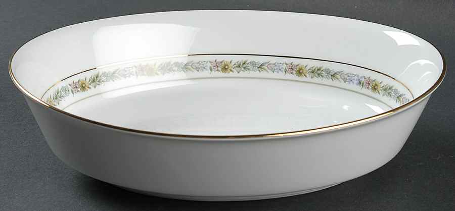 Macon 9" Oval Vegetable Bowl by Noritake-1