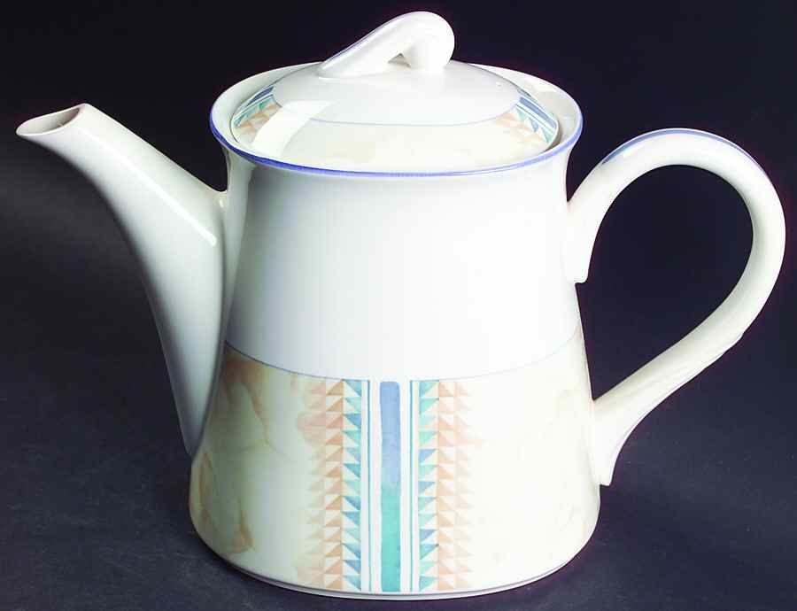 Marble Canyon Tea/Coffee Pot & Lid by Noritake-1