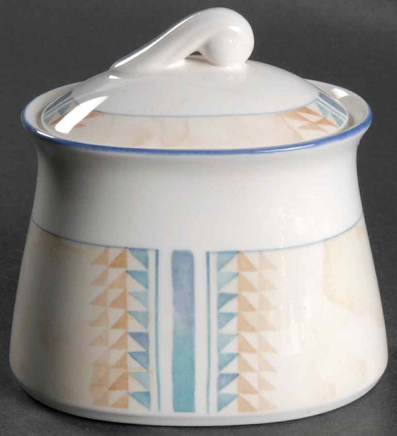 Marble Canyon Sugar Bowl & Lid by Noritake-1