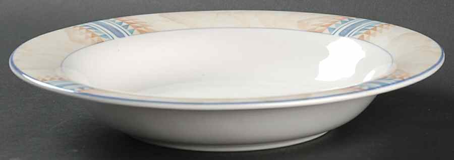 Marble Canyon Large Rim Soup Bowl by Noritake-1