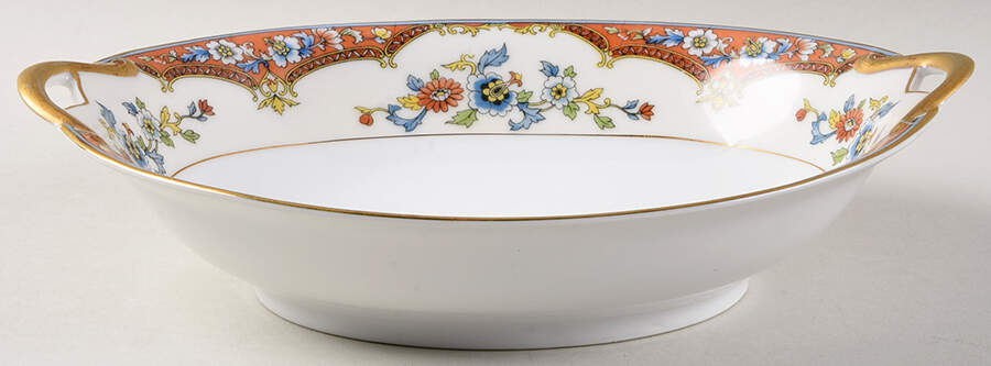 Madeira 9" Oval Vegetable Bowl by Noritake-1