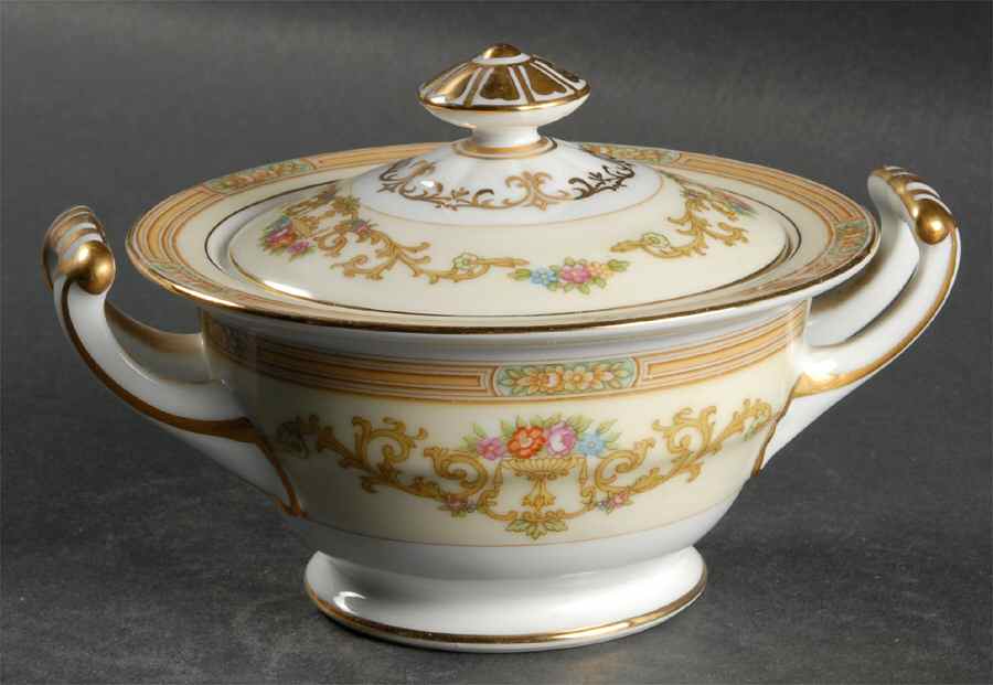 Madelon Sugar Bowl & Lid by Noritake-1