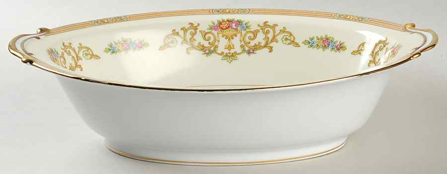 Madelon 10" Oval Vegetable Bowl by Noritake-1