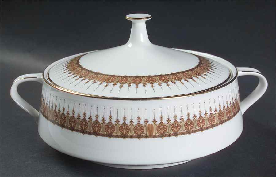 Madeleine Round Covered Vegetable by Noritake-1