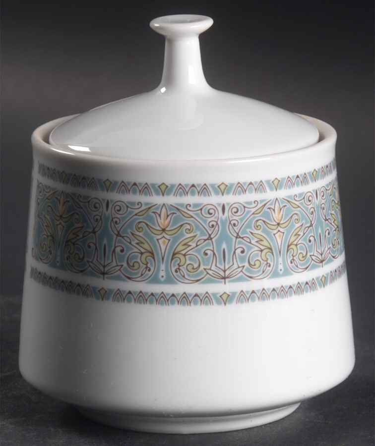 Madiera Mini Sugar Bowl & Lid by Noritake-1