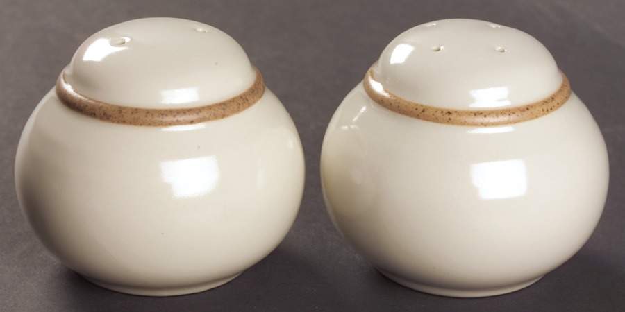 Madera Ivory Salt & Pepper Set by Noritake-1