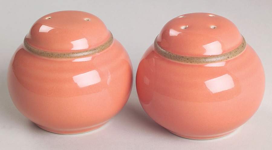 Madera Peach Salt & Pepper Set by Noritake-1