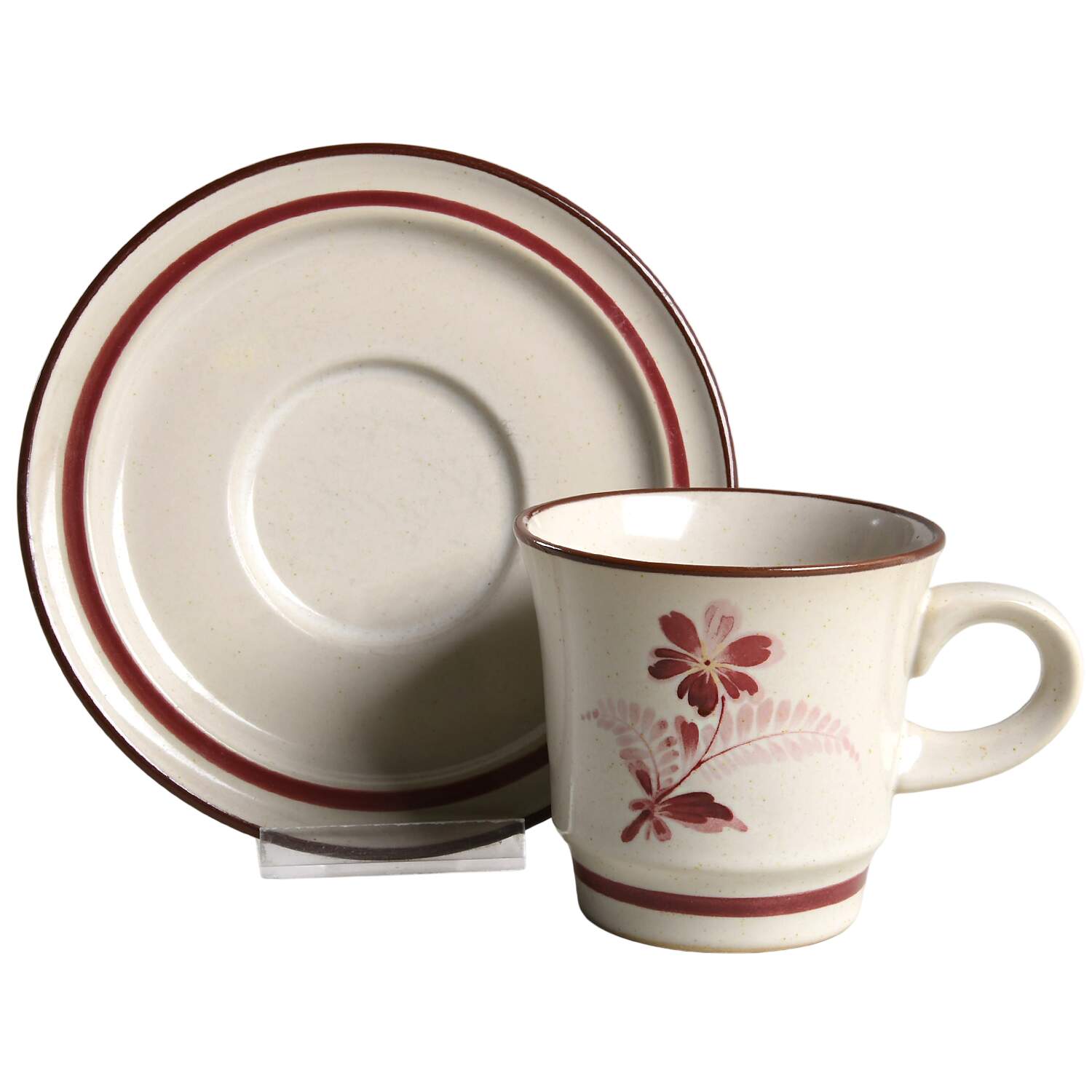 Madrigal Flat Cup & Saucer Set by Noritake-1